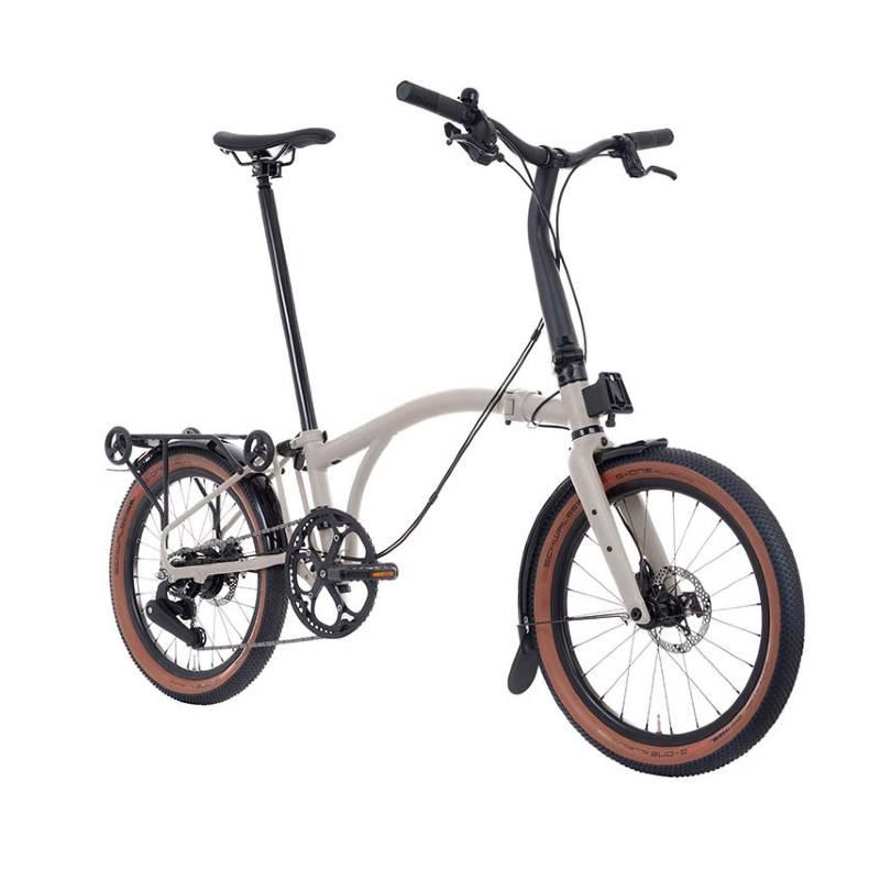 Brompton G Line 8 Speed [White] | Perennial Cycle