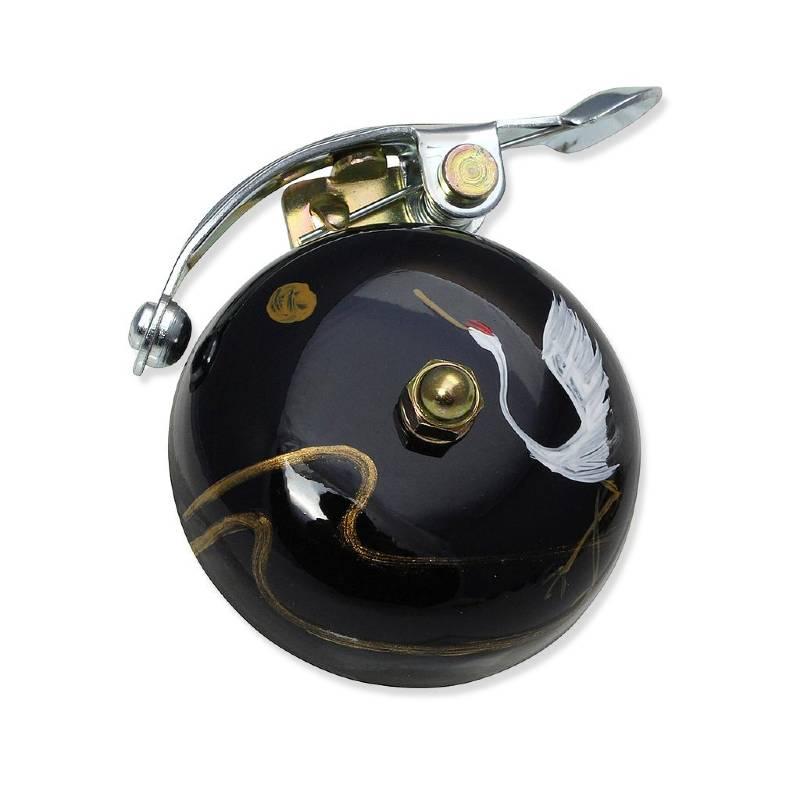 Crane Suzu Hand Painted Bell [Crane] | Perennial Cycle