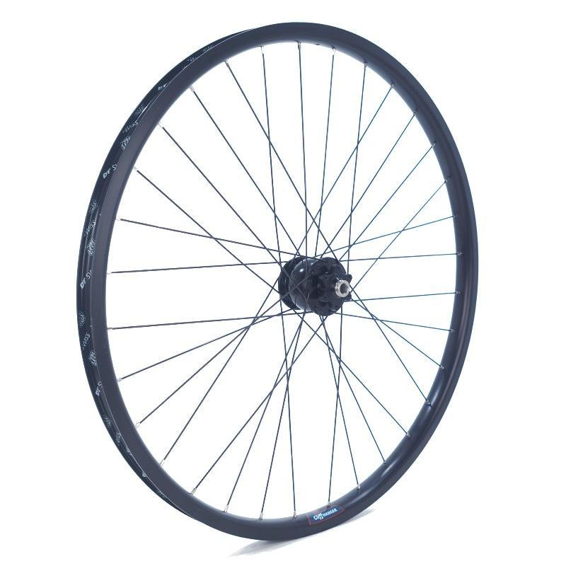 SON28 MTB Dynamo Wheel [Thru-Axle] Disc Hub + Velocity Rim (29'er & 27. ...
