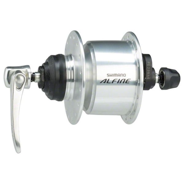 Alfine DH-S501 36h front hub - Silver