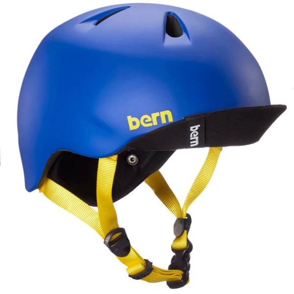 Bern Youth Helmet, S/M (51.5-54.5cm) Blue