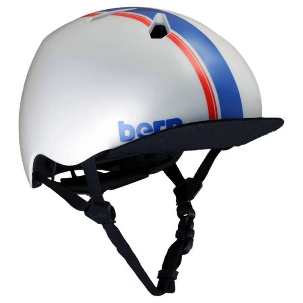 Bern Nino Youth Racing Stripe Helmet [S/M]