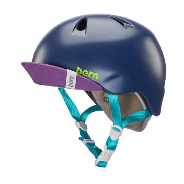 Bern Youth Helmet, XS-S (48-51.5cm) Dark Blue