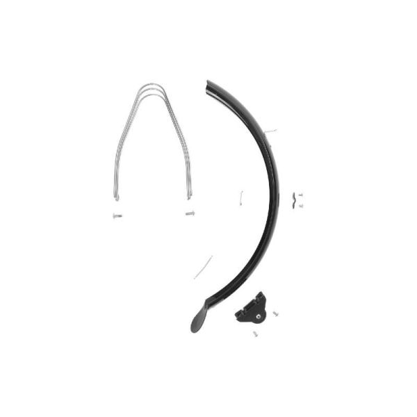 Brompton P Line Advance Rear Mudguard (No Rack) [Black]