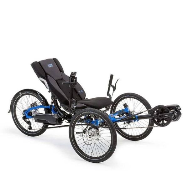 Electric Trike ICE Adventure HD, Enviolo Hub Auto Electronic Shift, 26in Rear Suspension, STEPS