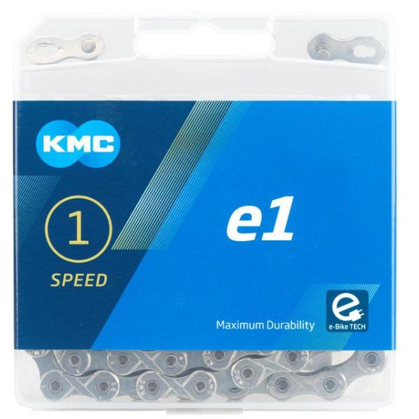 KMC e1 Chain 3/32", 110 Links, Silver