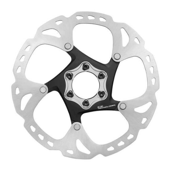 Shimano XT Ice Tech SM-RT86 180mm 6-Bolt Disc Rotor [Silver/Black]