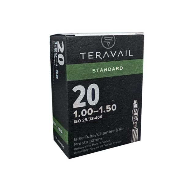 Teravail 20x1.0-1.5" Presta Bike Tube (32mm Valve)