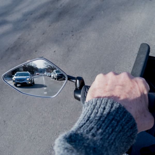 Busch + Müller Cycle Star E 913/712 (Pivoting E-Bike Mirror)