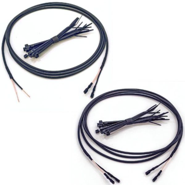 Dynamo Taillight Wiring Kit for Brompton (Coaxial wire + connectors)