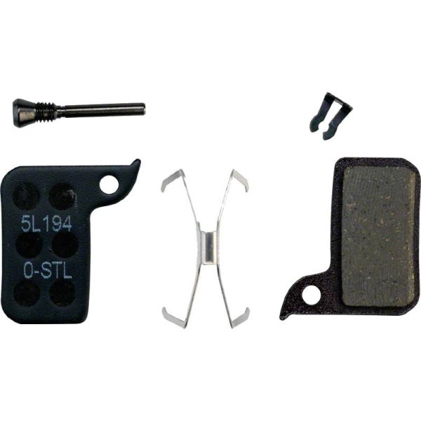 SRAM Disc Brake Pads - Organic Compound, Steel Backed, Monoblock, Hydraulic Road, Level A1 (2017-201