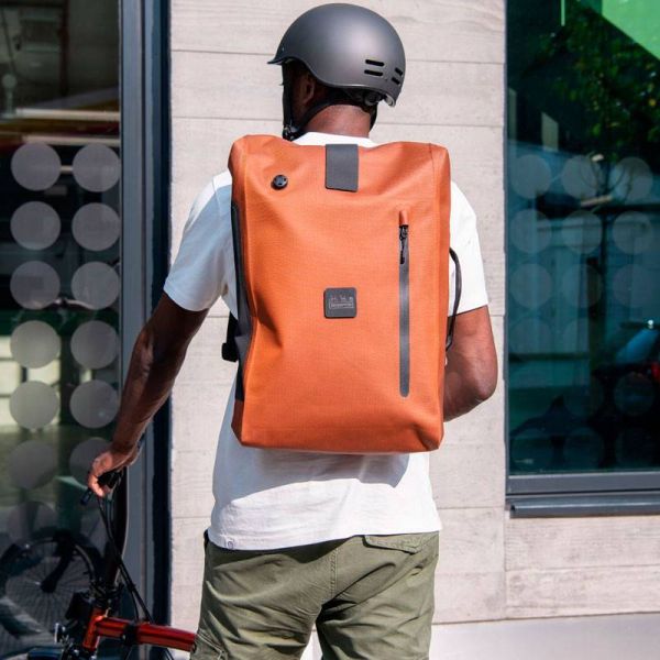 Brompton Borough Waterproof Backpack, Copper