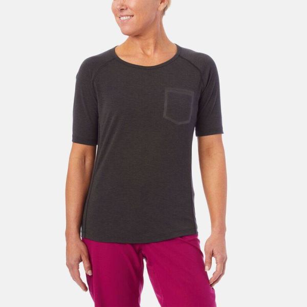 Giro Women's Venture Jersey, Polyester/Merino Blend