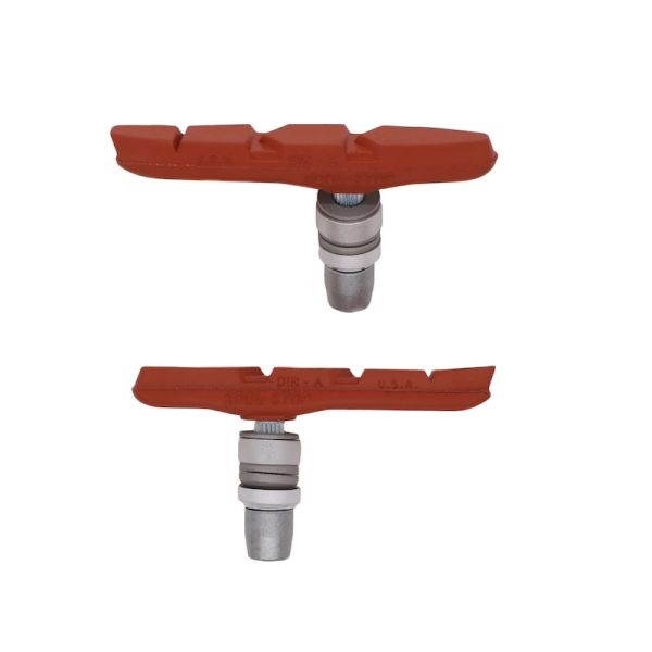 Thinline Threaded Brake Pads - Salmon