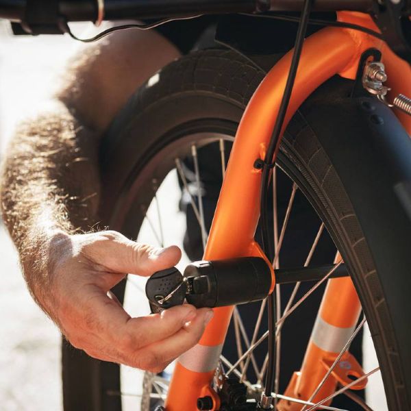 Yuba Pin Lock, Built-in Wheel/Frame Lock