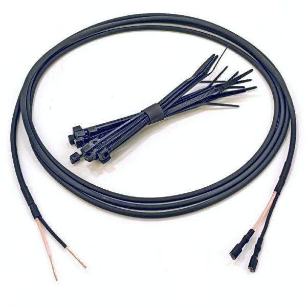 Dynamo Taillight Wiring Kit for Brompton (Coaxial wire + connectors)