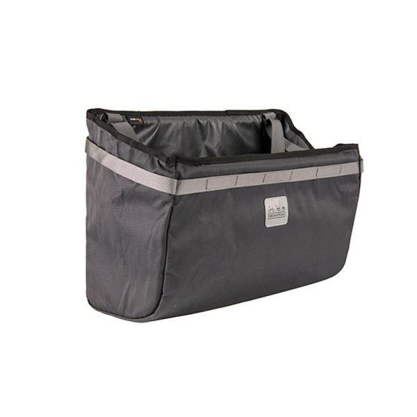 ブロンプトン　Basket Bag 23L Dark Grey Borough Basket Bag, Large, Dark Gray | Perennial Cycle