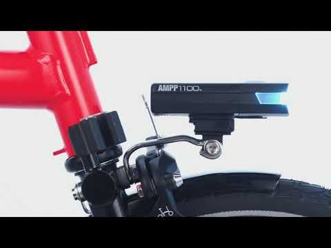 AMPP Rechargeable Front Light for Brompton [500, 800, 1100 Lumens