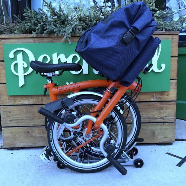 Borough Waterproof Bag Large in Navy