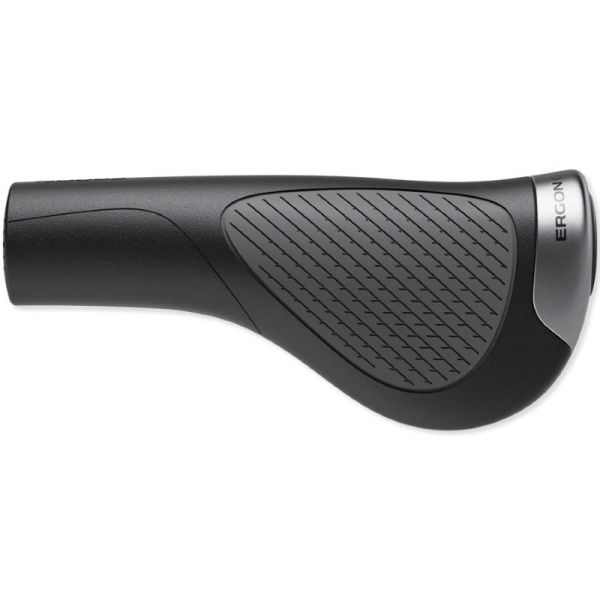 Ergon GP1 Evo Grips - Black/Gray, Small, Pair