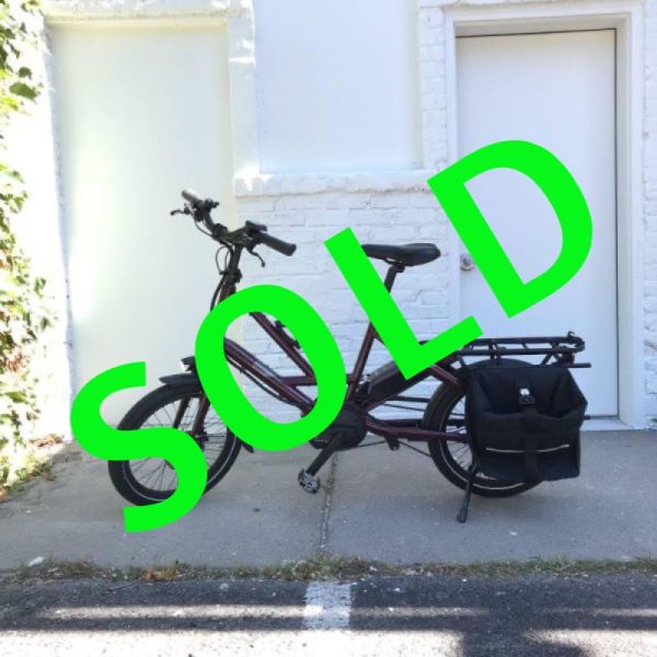 Tern Quick Haul P9 Sport 500Wh, Merlot [Demo]