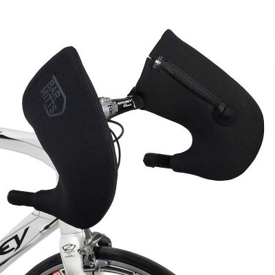 bicycle handlebar gloves ROCKBROS Winter Bike Mittens It can be used with regular cycling gloves of varying thickness 2X Motorcycle Bike Handlebar Gloves