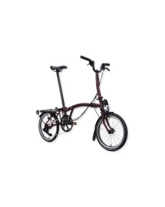 Brompton C Line 12 Speed Mid Handlebar Red Plum