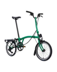 Brompton C Line 4 Speed High Handlebar Palm Green