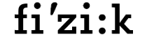 Fizik logo