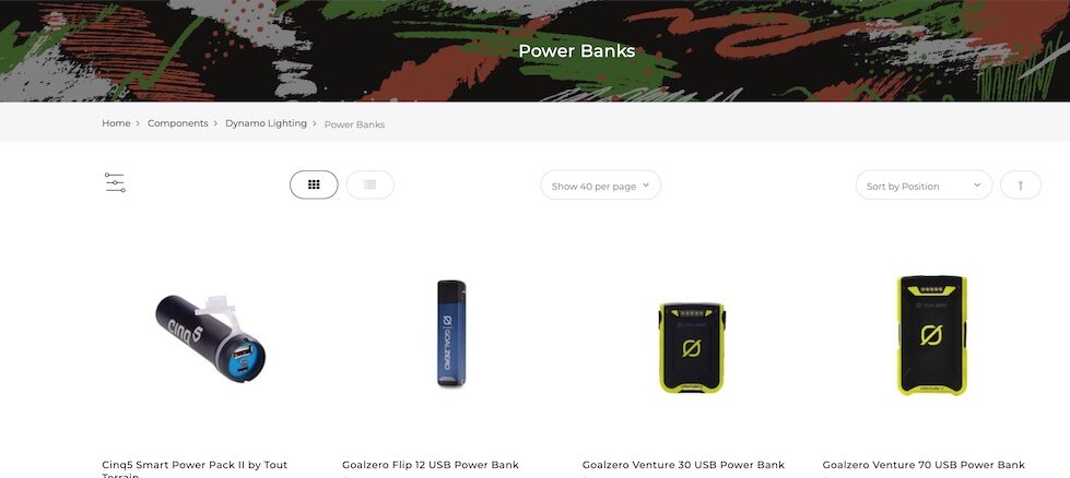 Powerbanks & Dynamo
